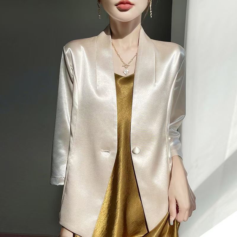 Women'S Fashion Gilded Age - Bluz Dış Giyim Takım Elbise Kadın
