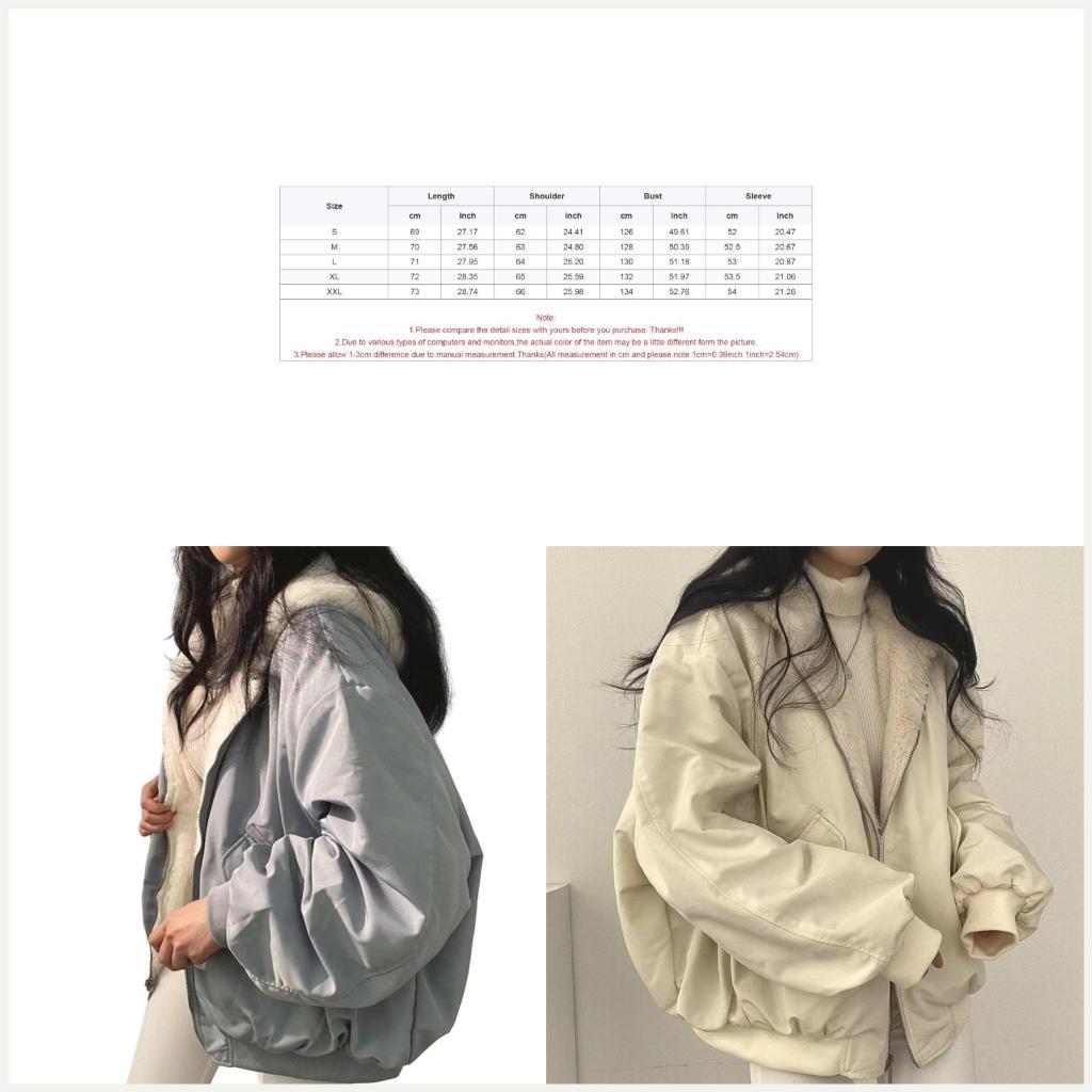 Sherpa Coat Women - Kadınların Tersinir Sıcak Sahte Kürkleri Kapüşonlu
