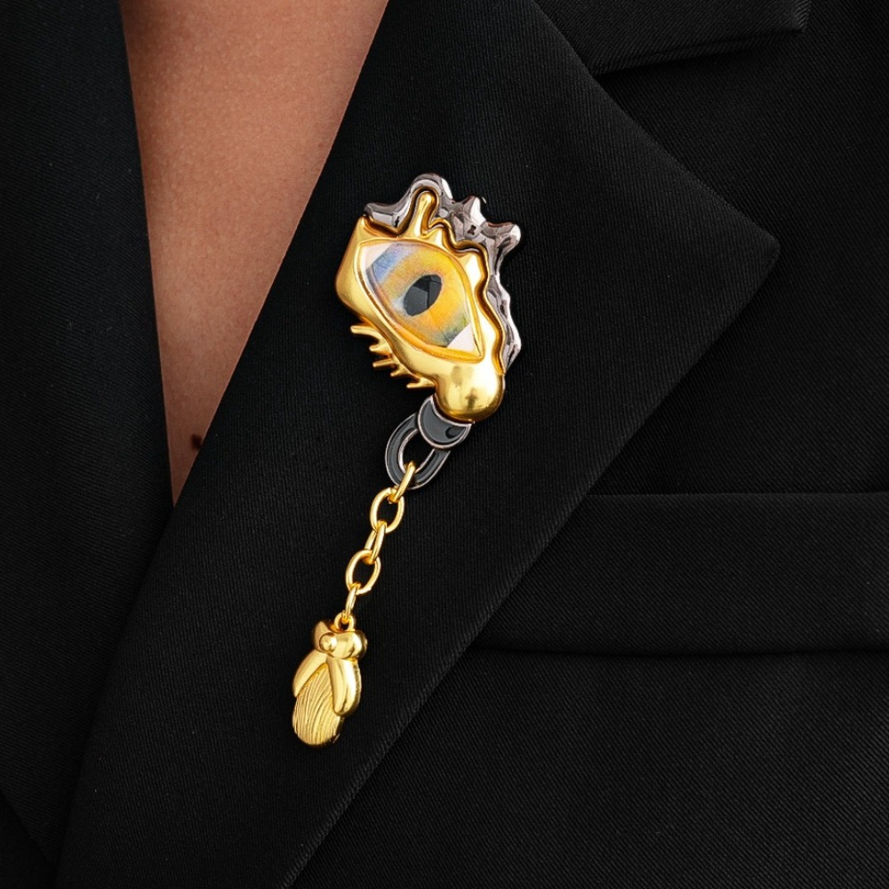 Women'S Fashion Suit - Yüksek Kaliteli Metal Gözyaşı Şeklinde Püsküllü
