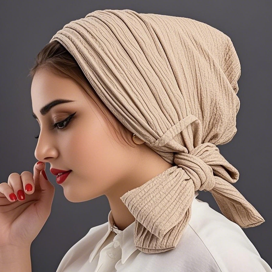 Women'S Fashion Trends - Kadınlar için Lüks Bahar Düğümü Türban