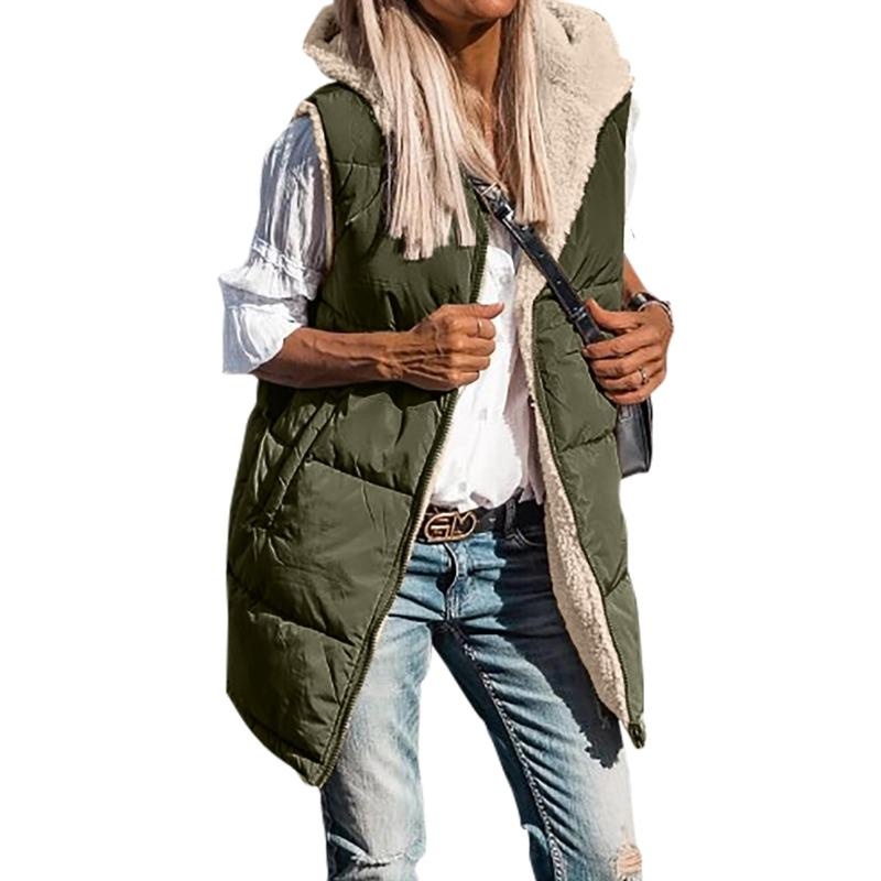 Sherpa Coat Women - Her İki Taraf da Kullanılabilir Kadın