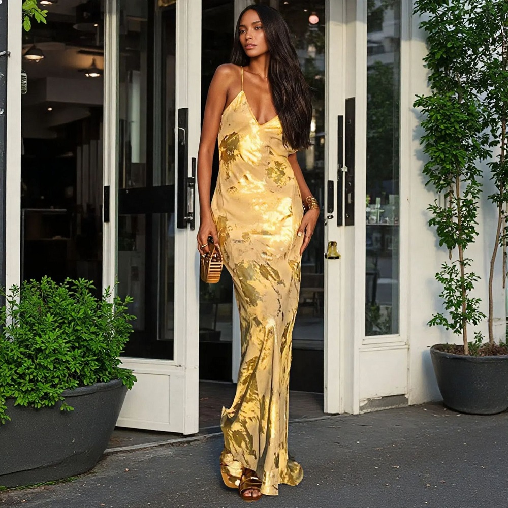 Women'S Fashion Gilded Age - Yaz 2025, yeni ürünler Moda elbise