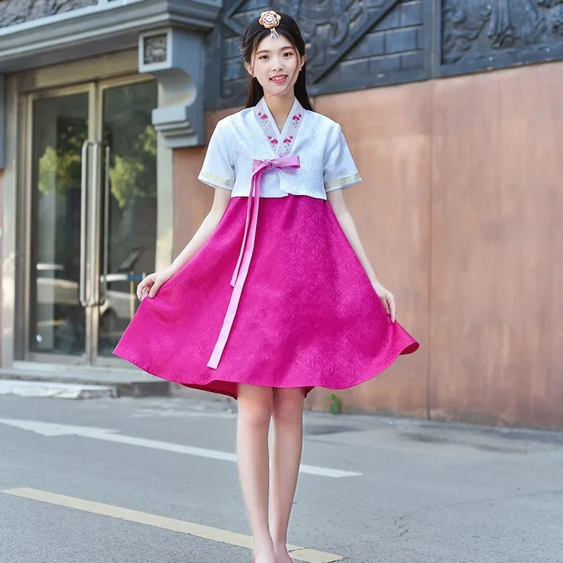 Women'S Fashion Sweatshirts - 2026 2024 Kadın Hanbok Elbise Geleneksel