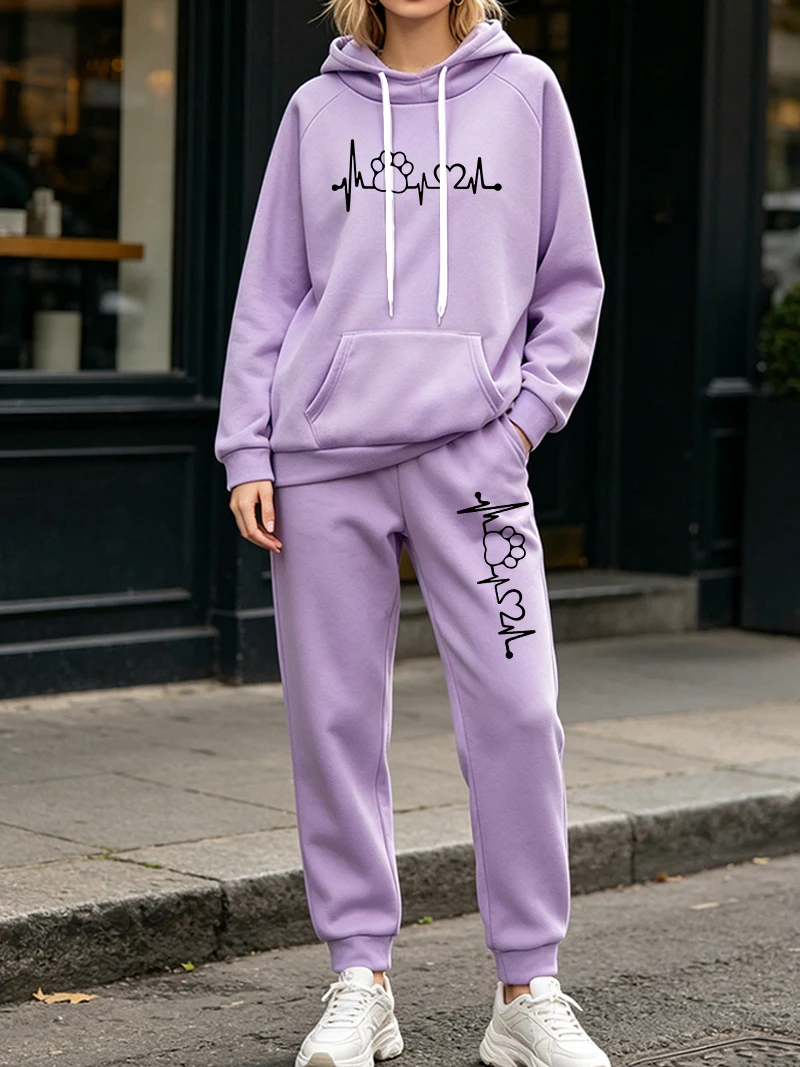 Women'S Fashion Suit - Moda kadın 2 Adet Setleri Sonbahar