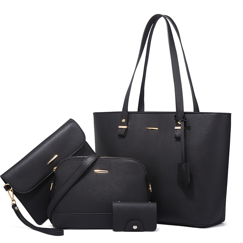 Women Fashion Handbags - 4 adet Moda Kadın Çanta Setleri