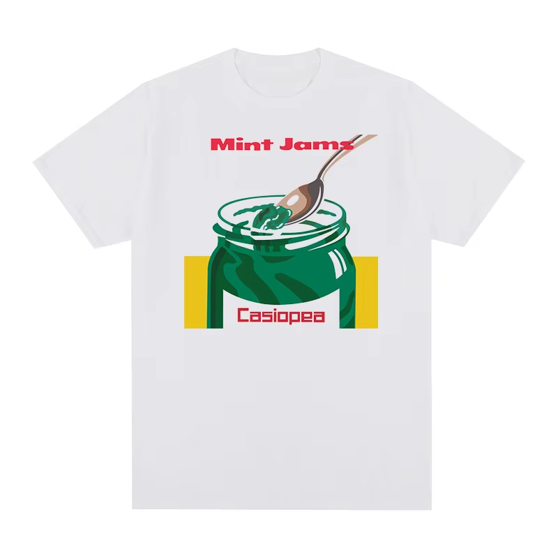 Women Fashion 80S - Mint Jams T-shirt Caz Japon 80S