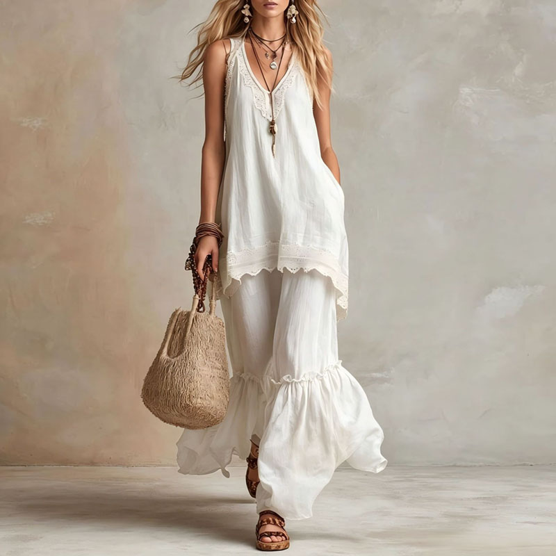 Kadınlar İçin Dantel Detaylı 2 - Lace Trim Cami incelemesi ve fiyatı