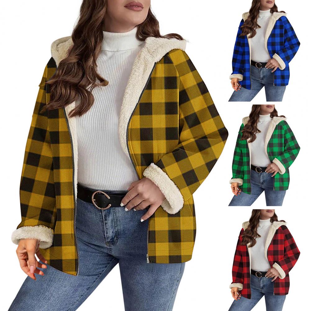 Kadın Sherpa Ekose Shacket Uzu - Sherpa Coat Women incelemesi ve fiyatı