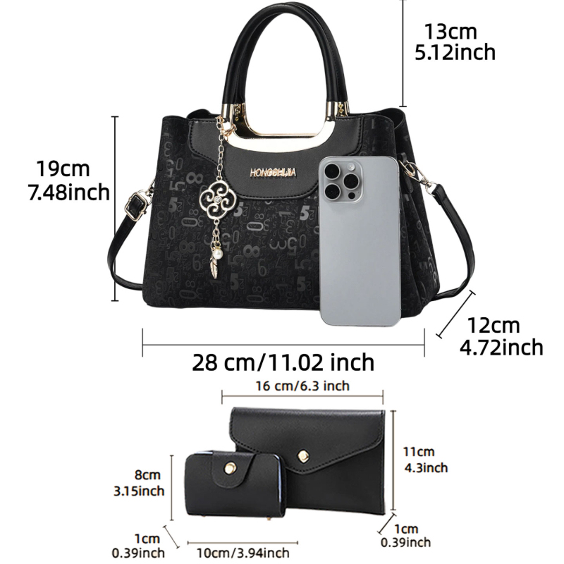 3 Parçalı Moda Kadın Çanta Set - Women Fashion Handbags incelemesi ve fiyatı
