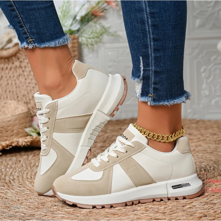 Moda Çizgili kadın Hafif Spor  - Women'S Yellow Fashion Sneakers incelemesi ve fiyatı