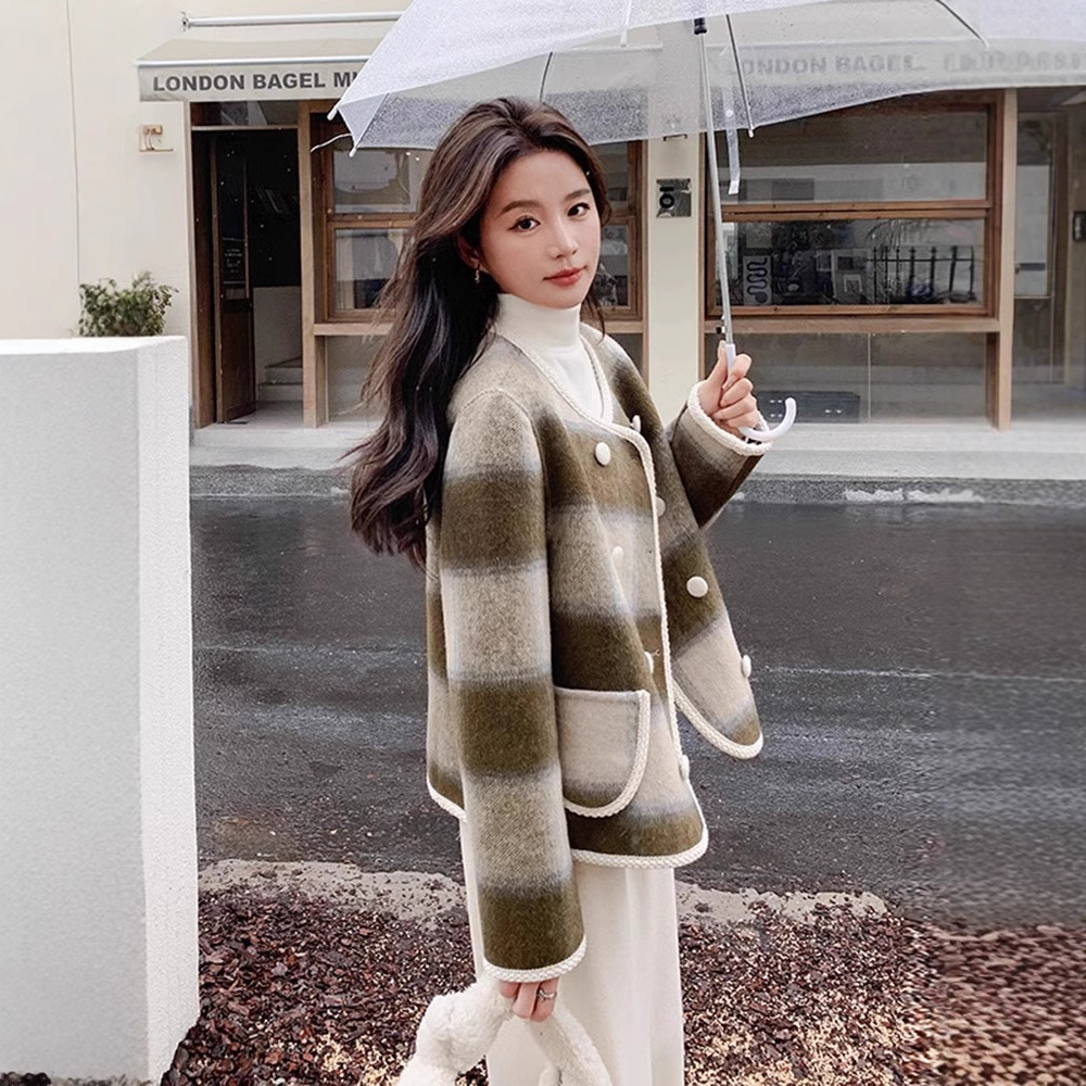 Tweed Ceket Mavi Kadın Kışlık  - Sherpa Coat Women incelemesi ve fiyatı