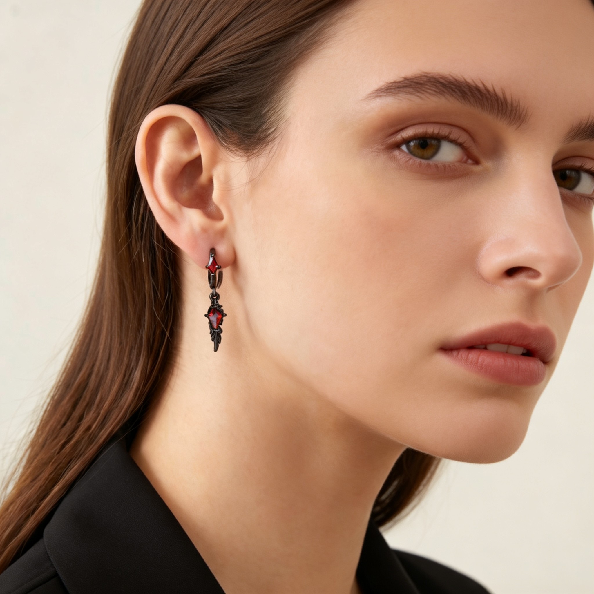 Kanat Şeklinde CZ Salkım Küpe  - Women'S Fashion Edgy incelemesi ve fiyatı