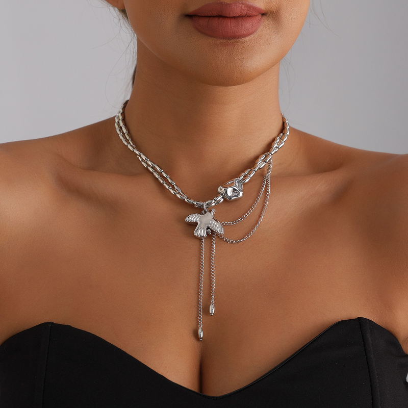 Edgy-Cute Dove Püskül Kolye In - Women'S Fashion Edgy incelemesi ve fiyatı