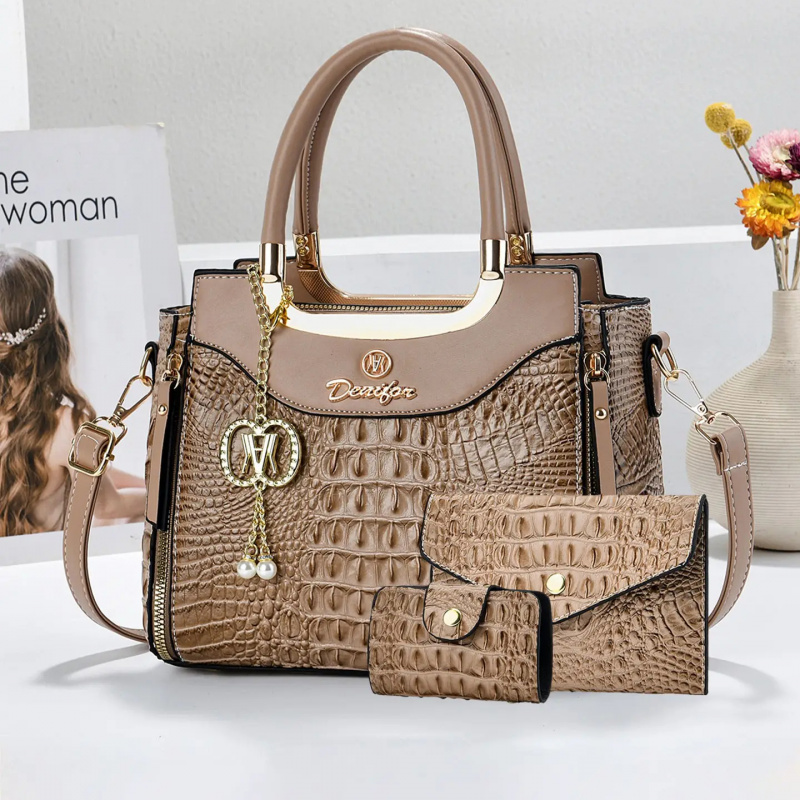Kadınlar İçin Timsah Derisi De - Women Fashion Handbags incelemesi ve fiyatı
