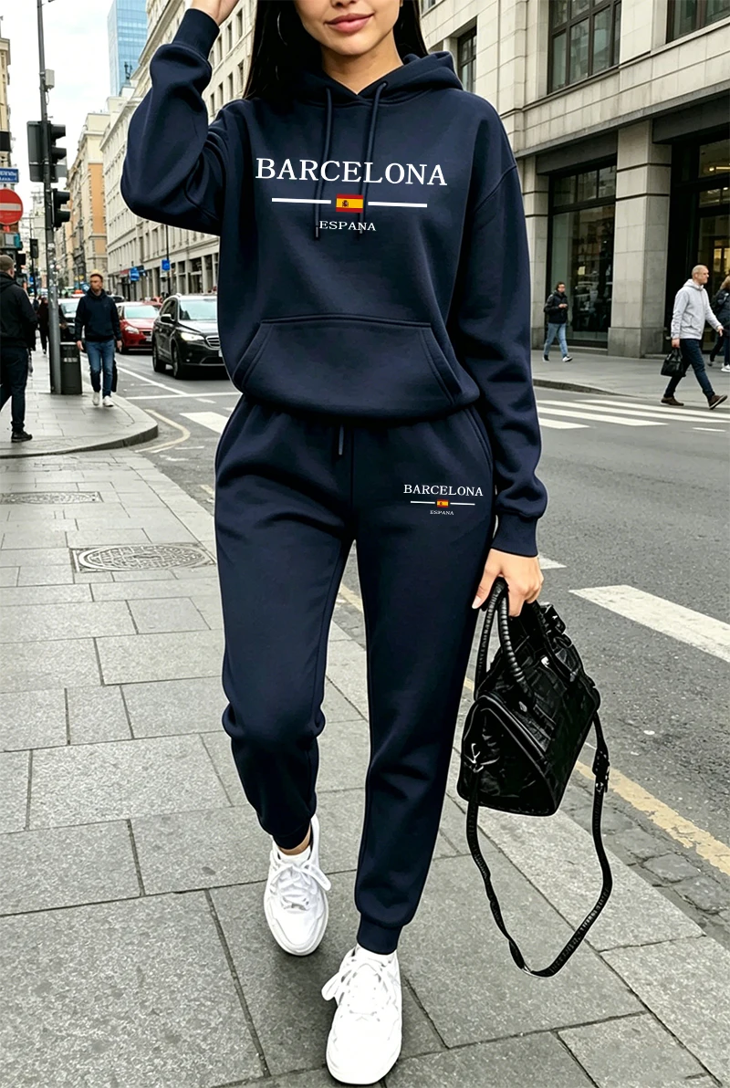 Moda Kadın Eşofman Takımı Bask - Women'S Fashion Sweatshirts incelemesi ve fiyatı