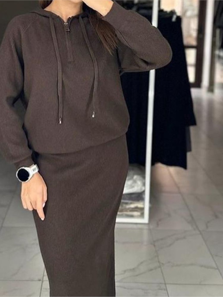 Kadın Moda Rahat Etek Seti Son - Women'S Fashion Sweatshirts incelemesi ve fiyatı