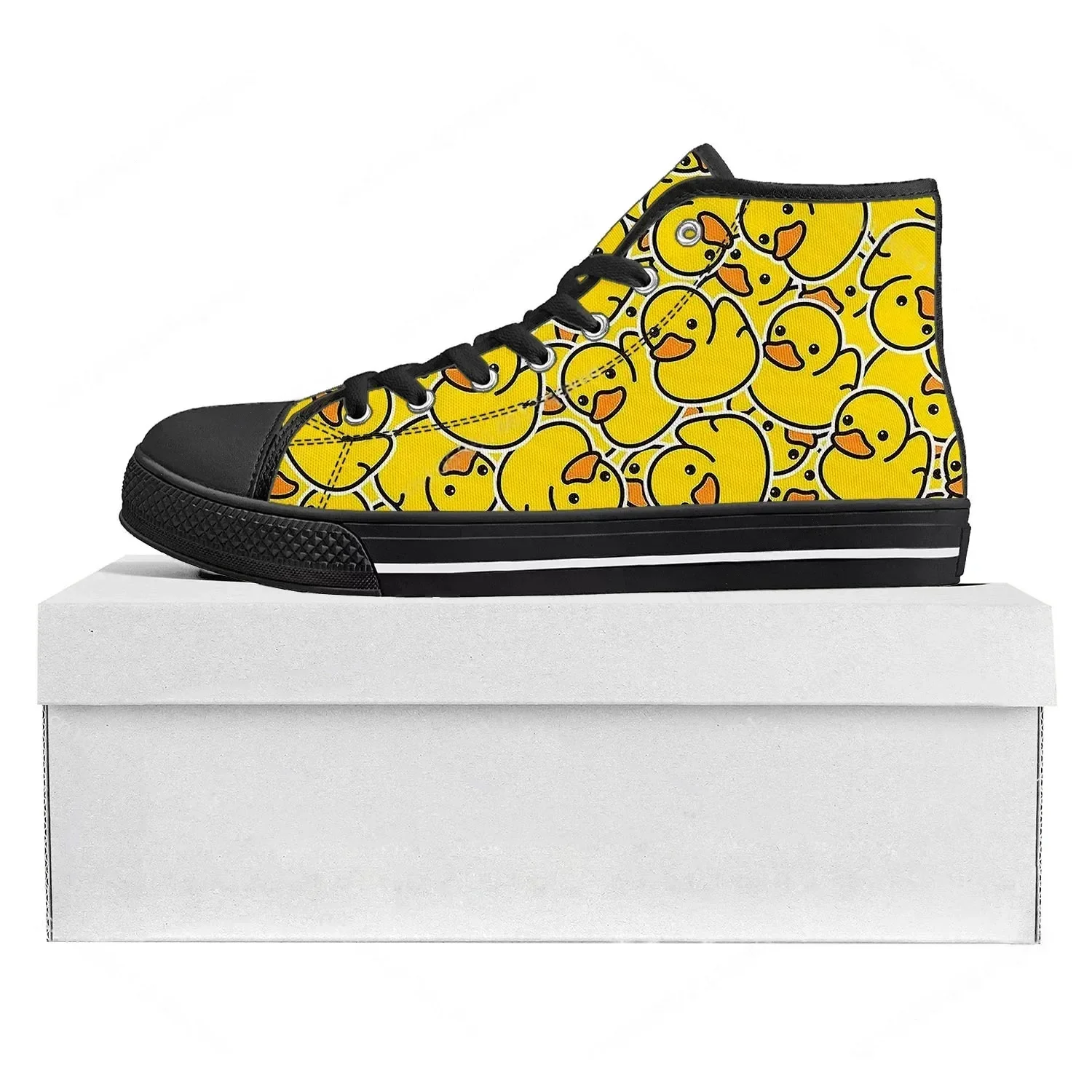 Sarı Ördek Baskılı Yüksek Bile - Women'S Yellow Fashion Sneakers incelemesi ve fiyatı