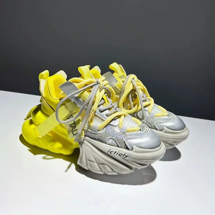 Kadın Yüksek Topuklu Platform  - Women'S Yellow Fashion Sneakers incelemesi ve fiyatı