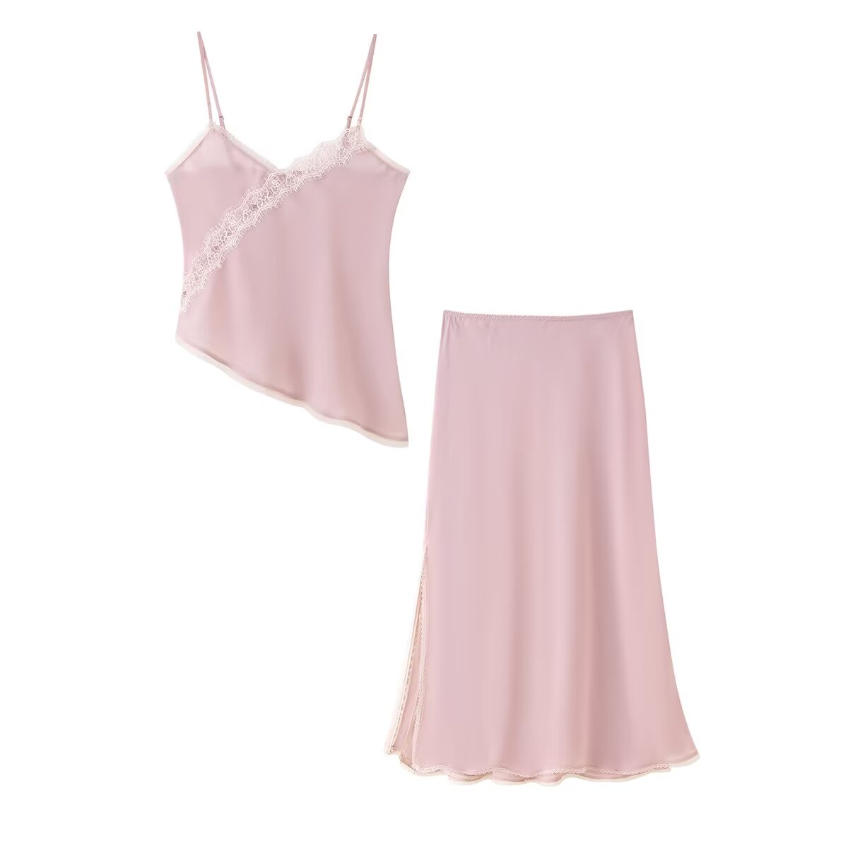 Tidalyf 2025 Kadın Pembe Atlet - Lace Trim Cami incelemesi ve fiyatı