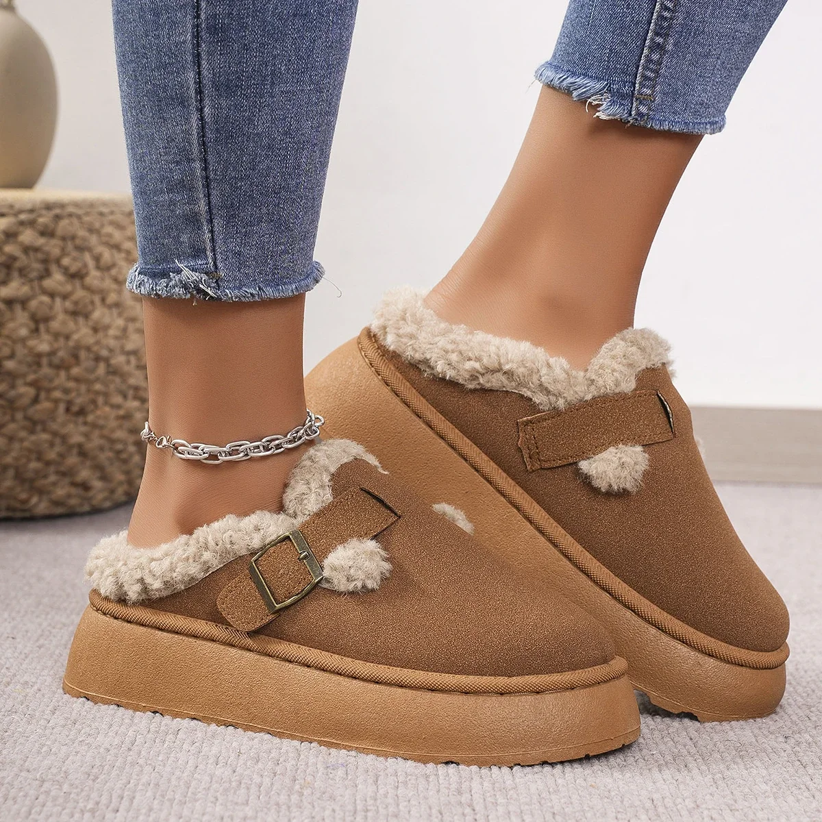 Yeni Lüks Kış kadın Boken Ayak - Women'S Fashion Ugg Boots incelemesi ve fiyatı