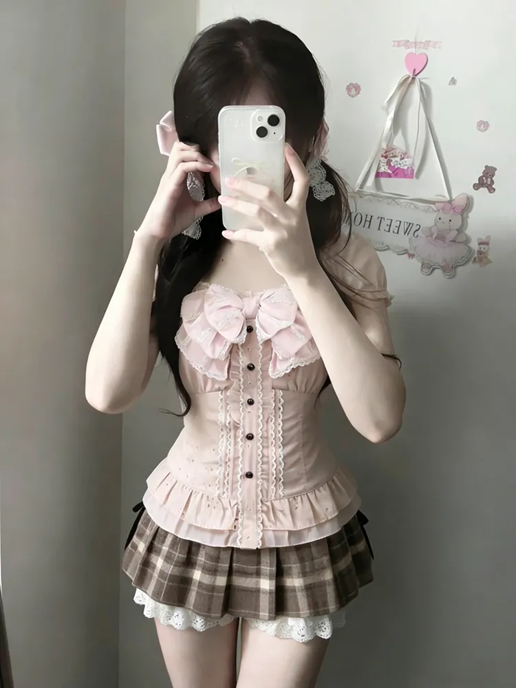 Japon Tatlı Üç Parçalı Set Kad - Lace Trim Cami incelemesi ve fiyatı