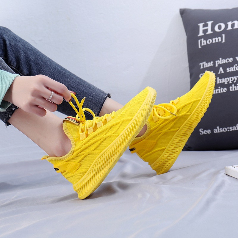 2026 Moda Bahar Kadın Spor Aya - Women'S Yellow Fashion Sneakers incelemesi ve fiyatı
